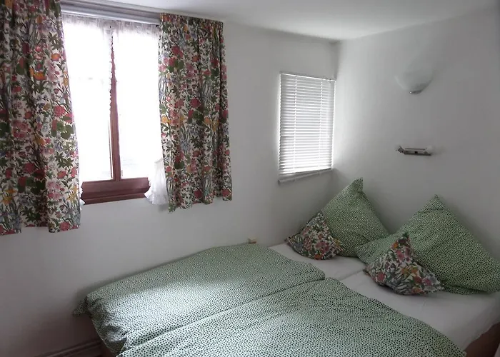 בית נופש Historisches Fachwerkhaus *