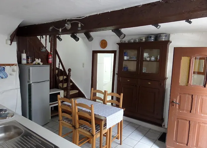 בית נופש Historisches Fachwerkhaus *